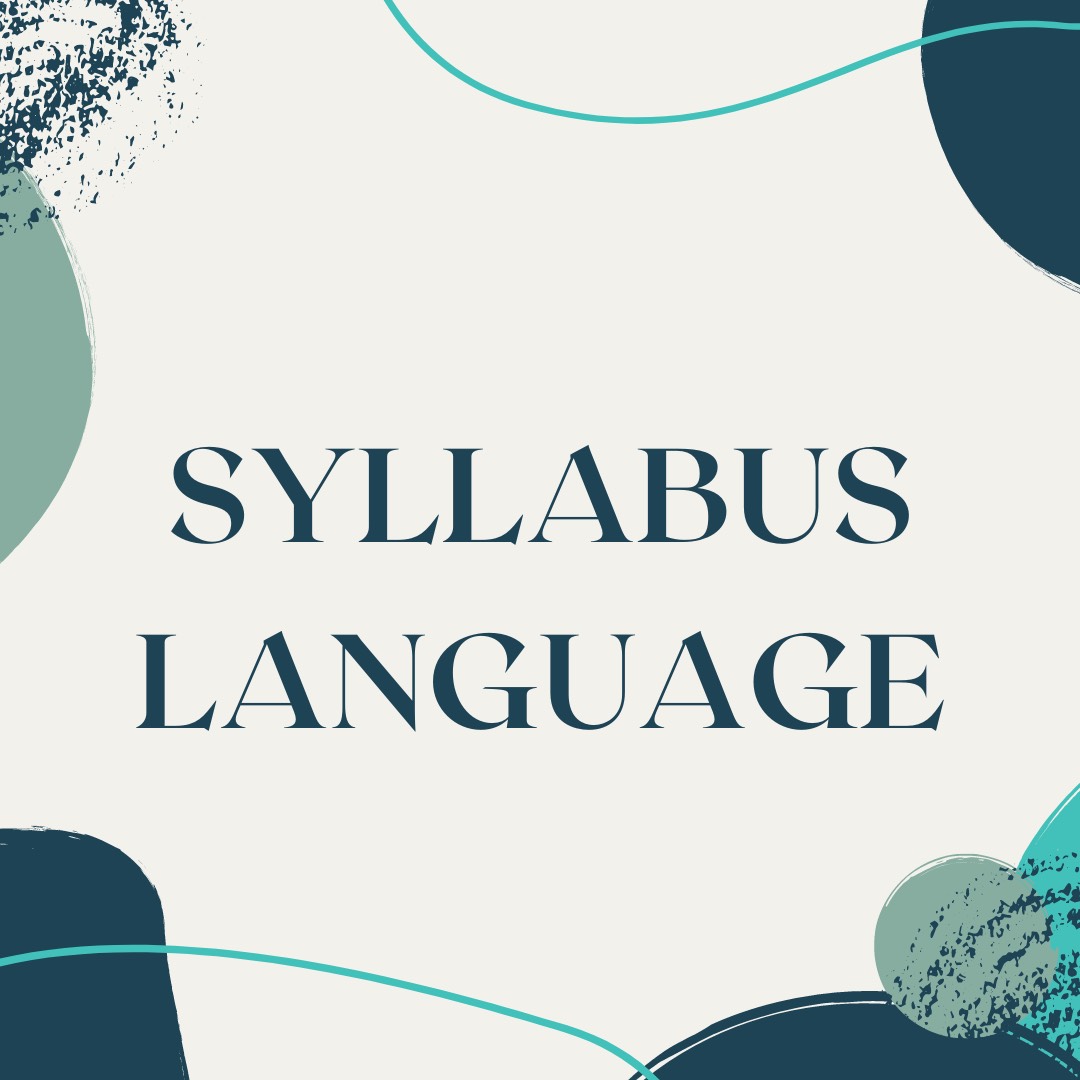 syllabus language